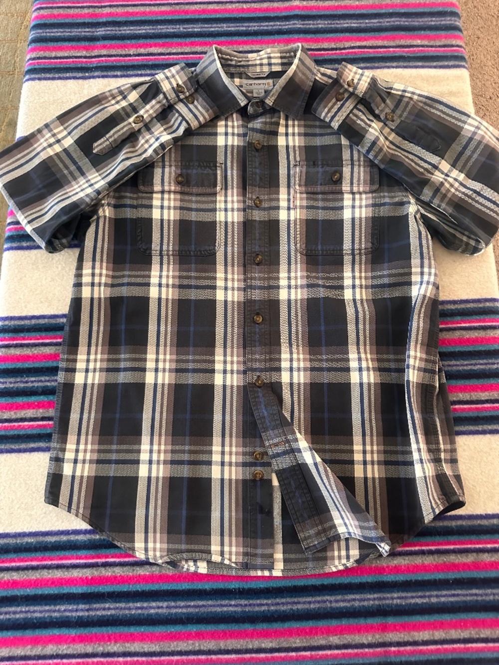 Carhartt-Original Fit-Long sleeve- Woven Plaid Shirt